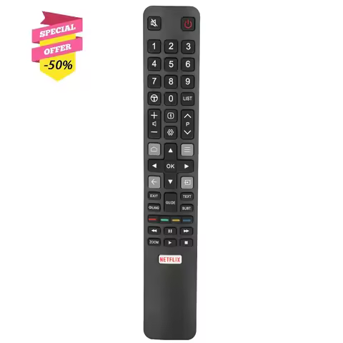 RC802N YU14 Remote Control For TCL Smart TV U55C7006 U75C7006 U65X9006 U43P6046 U49P6046 U55P6046 U6