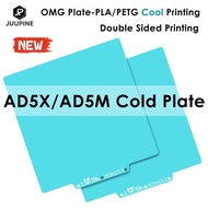 OMG Cold Plate for Flashforge Ad5x Build Plate PLA PETG Cool Printing Nearly Smooth Surface Adventur