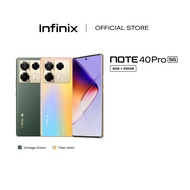 *Global Rom* Infinix Note 40 Pro 5G Smartphone (256GB + 8GB)