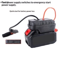 [WY3] 1Pcs Emergency Start-up Lighting  Starting Booster For 21V Batteries Car  Starter Adapter With