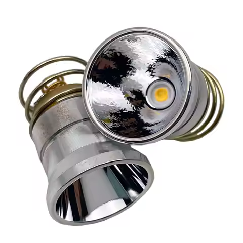 26.5mm 3000K Warm White Yellow Light 6500K Cool White P60 Drop-in Module Flashlight 501B 502B LED Bu