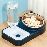 Square 2 in 1 food feeder.