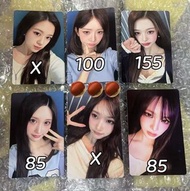 在途 下周到 IVE小卡 MS簽售卡 gaeul小卡 rei小卡 wonyoung小卡 Liz小卡