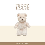 Teddy House : Toby Bear ตุ๊กตาหมีขนนิ่ม เปลี่ยนท่า ใส่ชุดให้น้องได้ (ขนก้นหอยสีเบจ)
