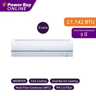 [จัดส่งพร้อมติดตั้ง] MITSUBISHI ELECTRIC แอร์ติดผนัง JZ Series 17742 BTU Inverter รุ่น MSY-JZ18VF + 