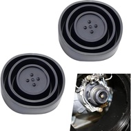 Pack-2 Car 2.16"-3.74" I.D Light Bulb Protective Cover, H7 H4 Bulb Rubber Waterproof Dustproof Seali