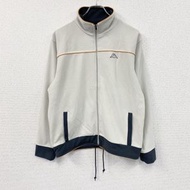 古著Kappa 運動外套/球衣，米白色，XL 碼