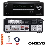 ONKYO 5.2聲道網路影音環繞擴大機TX-SR393(釪環公司貨)＋送玻璃瓶.HDMI線