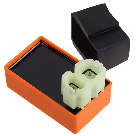 For GY6 50 80 110 125 150cc Performance Racing 6 Pins AC CDI Box Ignition Coil A7TJC Spark Plug Mope