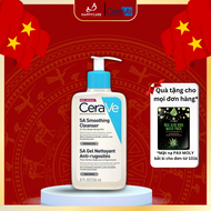 Sữa rửa mặt CeraVe SA Smoothing Cleanser dịu nhẹ dành cho da nhạy cảm (236ml)