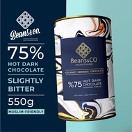 Beans&CO 75% hot dark chocolate