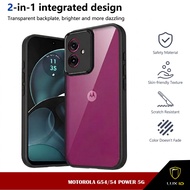 Motorola G54 Casing / 54 Power 5G Casing Hybrid Transparent Anti Shock Sotf TPU Hardcas