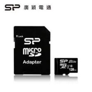 SP廣穎 MicroSDXC U1 128GB 記憶卡(含轉卡) SP128GBSTXBU1V10SP