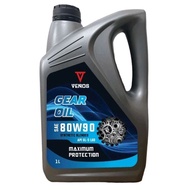 VENOS GEAR OIL 80W90 GL5 LSD SYNTHETIC BASE 1L /4L