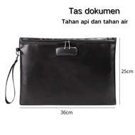 tas penyimpan dokumen tas dokumen F4 tas dokumen besar tas dokumen tahan api dan air tempat berkas d