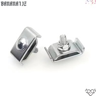 BANANA1JZ 10pcs Grid Wall Clamps, Metal DIY Grid Connectors, Home Improvement Sturdy Clamps Grid Pan