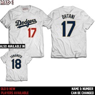 MLB - LA DODGERS Shohei Ohtani Yoshinobu Yamamoto Baseball Cotton Shirt