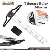 T Square 24 Inch Acrylic T Square 60cm Transparent Detachable Head For Students And Professionals