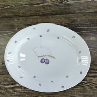 Corelle Oval Plate Plum 24cm