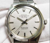 Made in 1970 Rolex 5500 Tiffany Double Name ROLEX Air-King Air King 好運 Vintage