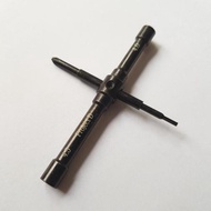 MULTI TOOLS PROJECT D SOCKET WRENCH (LOCNUT 4.0 4.5 M2 HEX AND M2 + SCRE