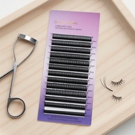 5Dw-Shaped Natural Lashes, Extended Length & Simple Reshaping
