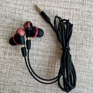 Fdsd Upgrade Original Audio-Technica cks77 In-Ear Subwoofer Dynamic Headphone Plug-In Live Head with