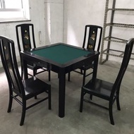麻雀檯 連4張椅