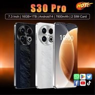 READY STOCK Spark30 Pro 5G Handphone Murah RM200-RM400 16GB RAM 1TB ROM HP Android 7.3 HD Screen Dua
