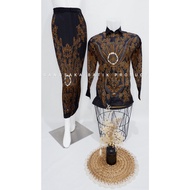 Batik couple/baju batik couple/batik set/batik Long Sleeve/Skirt set