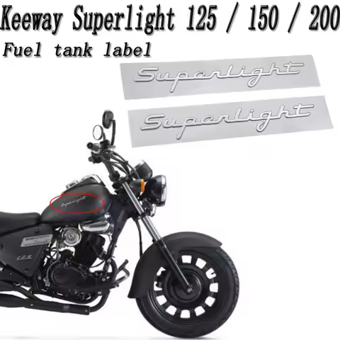 For Keeway Superlight 125 / 150 / 200 Superlight 125 Fuel Tank Label/LOGO