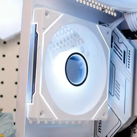 PRISM IV PRO Case Cooling Fan 120mm 5V 3 PIN ARGB, 12V 4 PIN PWM, for CPU & Case,Infinity Mirror Ser