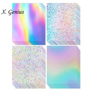 24 Sheets Holographic Cardstock Card Making, Party Decoration
