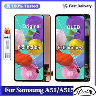 For Samsung Galaxy A51 LCD Display Touch Screen Digitizer OLED For Samsung A515 SM-A515F LCD Screen 