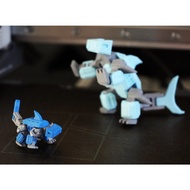 Flexible Joint Mecha Hammer Head Shark – Unique 3D Printed Model - Military Model