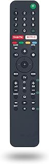 RMF-TX500P Replacement Remote Applicable for Sony TV XBR-55X950G KD-65X750H XBR-49X950H XBR-75X900H XBR-75X850G KD-75X75CH XBR-55A8H KD-49X8000H KD-55A8H KD-55X8000H KD-55X8500G KD-55X9000H