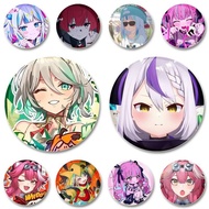 Houshou Marine,Tsunomaki Watame,Hoshimachi Suisei,Minato Aqua Badge Singer Cosplay Cartoon Figure En
