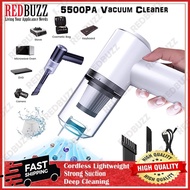 REDBUZZ Super 5500PA Car Vacuum Cleaner Cordless Handheld Vacum Cleaner Wireless Rechargeable Wet/Dr