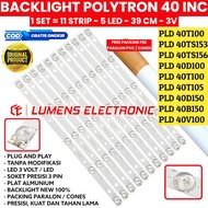 BACKLIGHT TV LED POLYTRON 40 IN PLD40D150 PLD40B150 PLD40S150 LAMPU BL