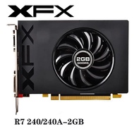 Used XFX Radeon R7 240A 2GB Video Cards GPU For AMD Radeon R7240A GDDR5 128Bit Graphics Screen Cards
