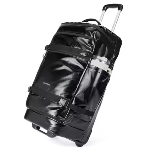 Rolling Duffle Bag with Wheels, Travel Duffel Luggage Bag for Men, Water Repellent Heavy Duty for Tr