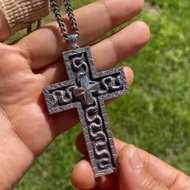 BUYMEZ  Necklace Pendant 3d Printed Necklace Unique 3d Printed Ten Shaped Pendant Necklace Handmade 