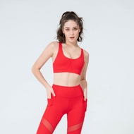 TA ACTIVE NADIA CRISS CROSS CROP เสื้อสปอร์ตบรา เสื้อออกกำลังกาย สปอร์ตบรา ชุดเข้าฟิตเนส