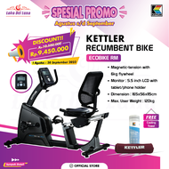 Sepeda Statis Recumbent Bike KETTLER ECOBIKE RM