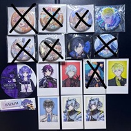 Nijisanji en 彩虹社襟章 拍立得selen sonny yugo elira doppio fulgur zaion ike