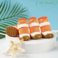 [ IN STOCK ] Dog Net Shoes, Soft PVC Hollow Out Dog Shoes, Summer Dog Shoes Anti-Slip Breathable Dog