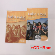 English In Mind Starter Cambridge EIM สมุดโรงเรียนหลักและรองนักเรียน + สมุดงาน (With CD-Rom) สำหรับหนังสือสอบสัตว์เลี้ยง/KET