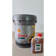 shell rimula R6 LM 10w-40 fully synthetic honda Yamaha sym ford toyota starex minyak engine kereta D