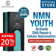[GreenKare] NMN Youth Booster NAD+ | Anti-aging | Energy & Metabolic Boost | Youth Fountain 30 Caps
