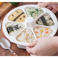 Korean Triangle Gimbap Kimbap Mold 6-Cavity